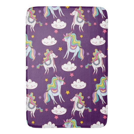 Pattern Unicorn Funny Magic Horse Badmat (Voorkant Verticaal)