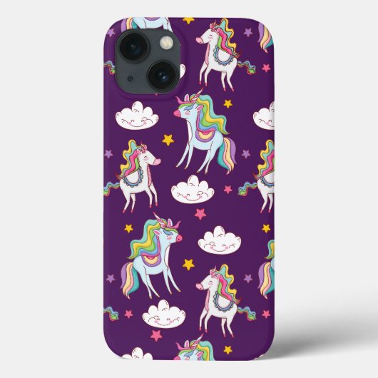 Pattern Unicorn Funny Magic Horse Case-Mate iPhone Case (Achterkant)