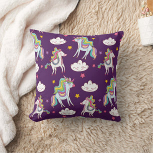 Pattern Unicorn Funny Magic Horse Kussen