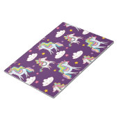 Pattern Unicorn Funny Magic Horse Notitieblok (Schuin)