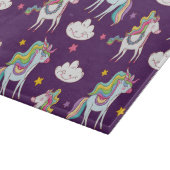Pattern Unicorn Funny Magic Horse Snijplank (Hoek)