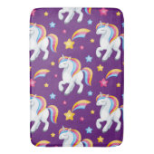 Pattern Unicorn Magic Horse Cute Badmat (Voorkant Verticaal)