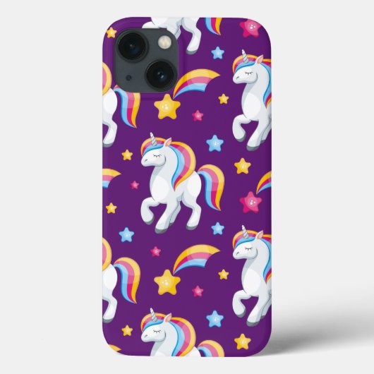Pattern Unicorn Magic Horse Cute Case-Mate iPhone Case (Achterkant)