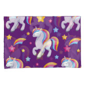 Pattern Unicorn Magic Horse Cute Kussensloop (Voorkant-Rechts)