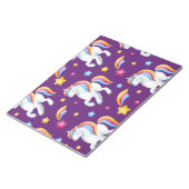 Pattern Unicorn Magic Horse Cute Notitieblok (Schuin)