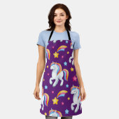 Pattern Unicorn Magic Horse Cute Schort (Gedragen)