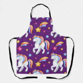 Pattern Unicorn Magic Horse Cute Schort (Voorkant)