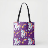 Pattern Unicorn Magic Horse Cute Tote Bag (Voorkant)