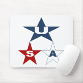 Pattern USA-muis Muismat (Met muis)