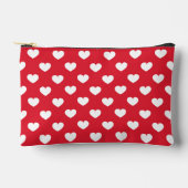 Pattern Valentine Background With Hearts Love Etui (Voorkant)