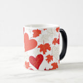 pattern valentines day magische mok (Voorkant rechts)