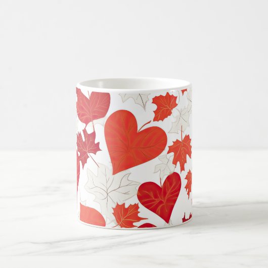 pattern valentines day magische mok (Center)