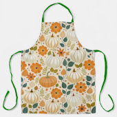 Pattern Vintage Pumpkin Groovy Schort (Voorkant)