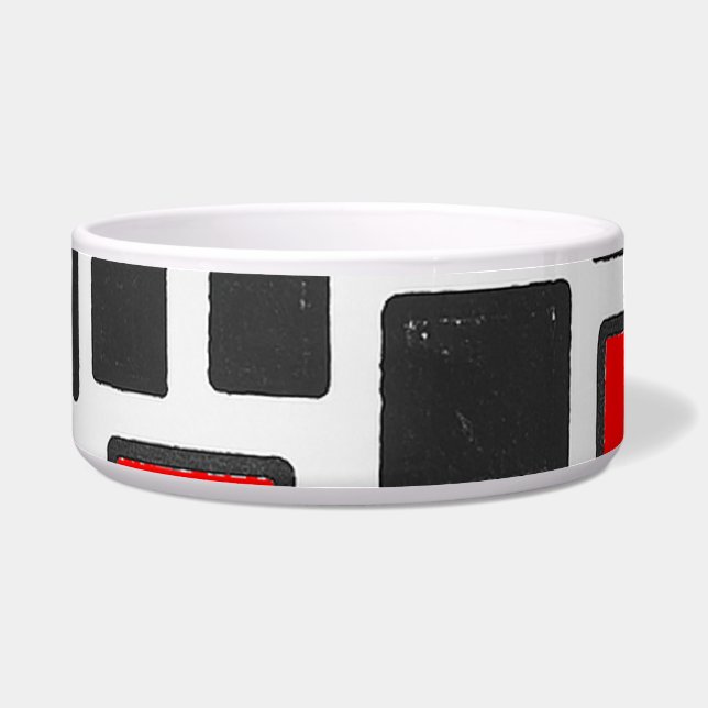 pattern voerbakje (Voorkant)