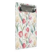 Pattern Watercolor Modern Tulips Mini Klembord (Schuin)