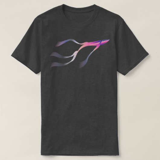 Pattern Whale T-shirt (Design voorkant)