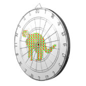 Patterned Cat Dartbord (Voorkant Rechts)