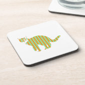 Patterned Cat Drankjes Onderzetter (Linkerzijde)