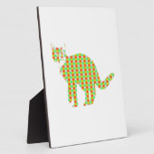 Patterned Cat Fotoplaat (Zijkant)