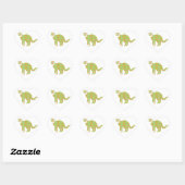 Patterned Cat Hart Sticker (Vel)