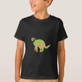 Patterned Cat T-shirt (Voorkant)