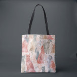 Patterned Cats Tote Bag<br><div class="desc">Not really sure what to write here. But if you enjoy the design... . Thanks</div>