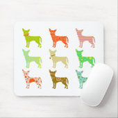 patterned-chihuahuas muismat (Met muis)
