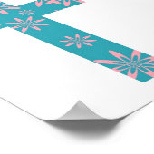 Patterned Cross Poster (Hoek)