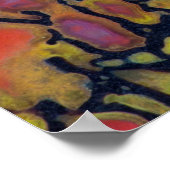 Patterned Dinosaur Bone Poster (Hoek)