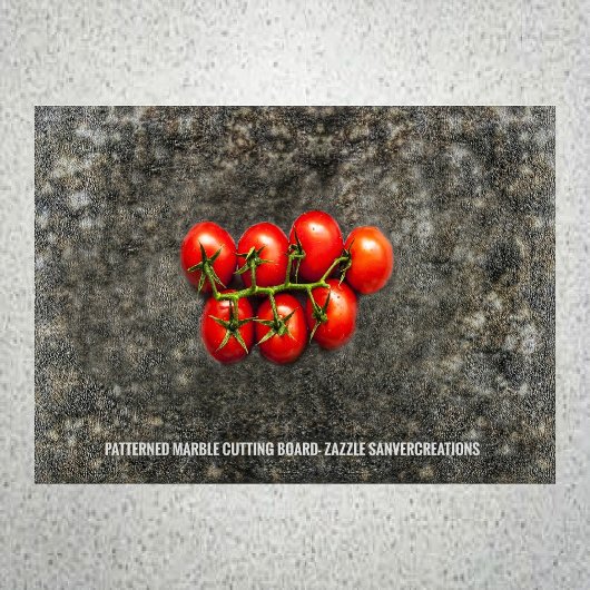 Patterned Marble Snijplank