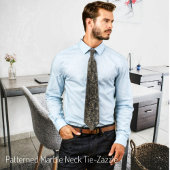 Patterned Marble Stropdas