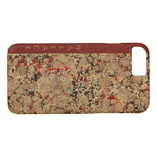 Patterned Marbled Boek Hoesje (Achterkant (Horizontaal))