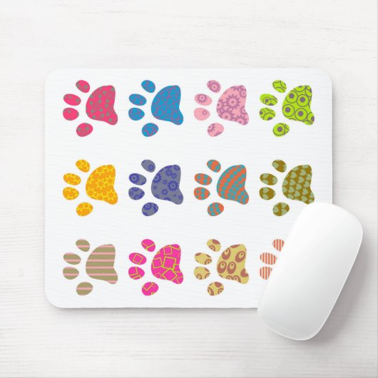 Patterned Paws Muismat (Met muis)