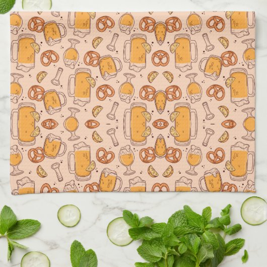 Patterned picnic blanket featuring  theedoek (Gevouwen)