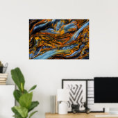 Patterned Pietersite Poster (Thuiskantoor)