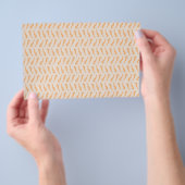 patterned scrap booking paper nautical Flyer (Hand)