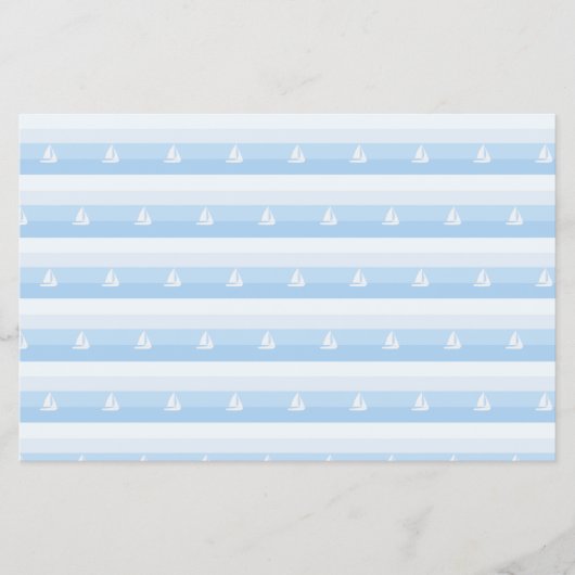 patterned scrap booking paper nautical Flyer (Voorkant)