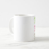 Patterned Seahorse Koffiemok (Voorkant links)