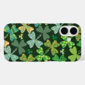 Patterned Shamrocks Case-Mate iPhone Case (Achterkant (horizontaal))