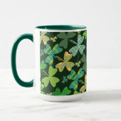 Patterned Shamrocks Mok (Links)