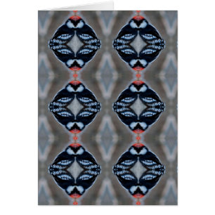 Patternized Male Downy Woodpecker