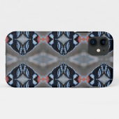 Patternized Male Downy Woodpecker Case-Mate iPhone Case (Achterkant (horizontaal))