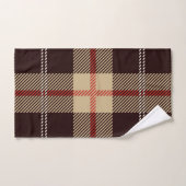 Patternl Stylish Scottish Geometric Handdoek (Handdoek)