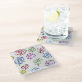 Patterns of Creation  Glazen Onderzetter (Schuin)