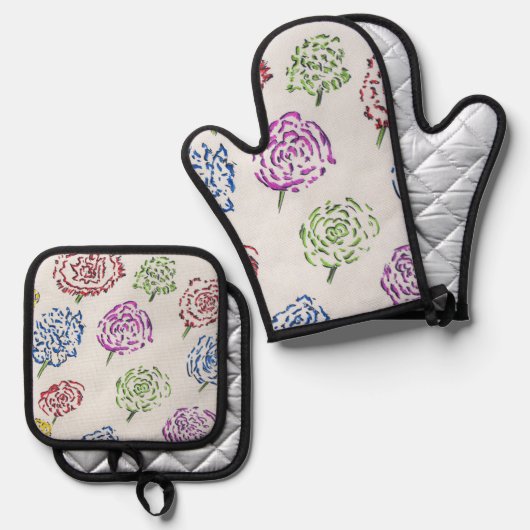 Patterns of Creation  Ovenwant & Pannenlap Set (Voorkant / Achterkant)