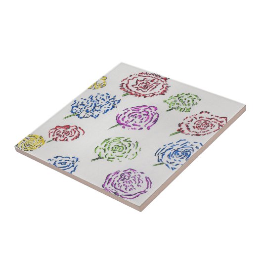 Patterns of Creation  Tegeltje (Zijkant)