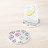 Patterns of Creation  Zandsteen Onderzetter (Zijkant)