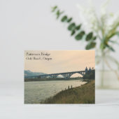 Patterson Bridge, Gold Beach, Oregon Briefkaart (Staand voorkant)