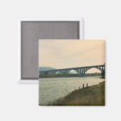 Patterson Bridge, Gold Beach, Oregon Magneet (Voorkant / Achterkant)
