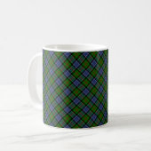 Patterson Clan Tartan Design Print Koffiemok (Voorkant links)